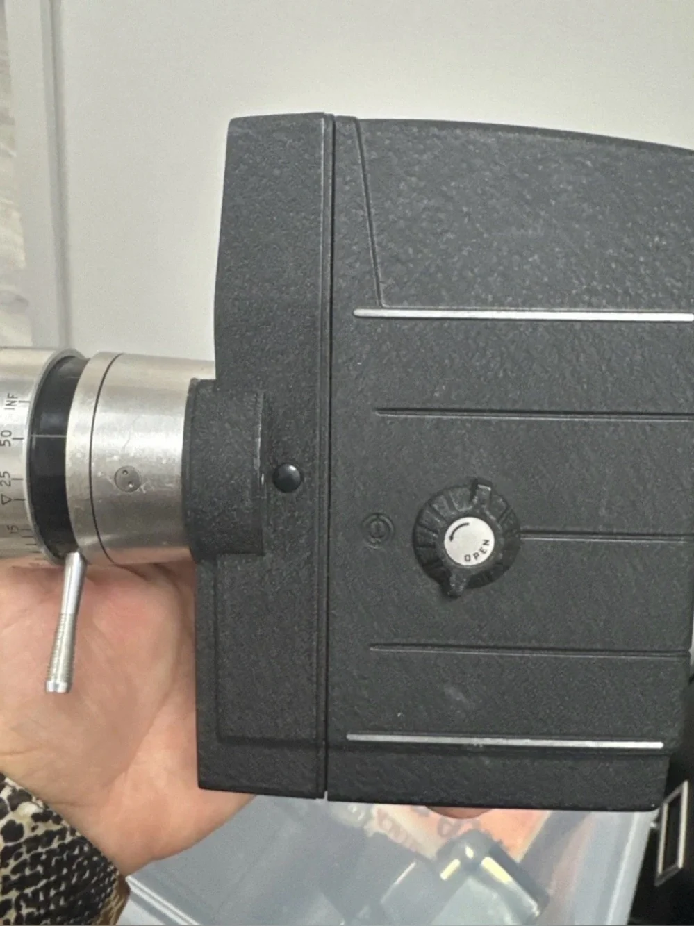 Vintage Bell & Howell 8mm Movie Camera with Dual Electric Eye & Case